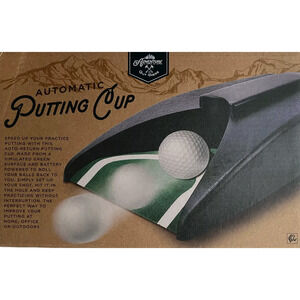 AdventureMen's Auto-Return Golf Practice Cup - Black 129